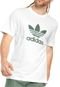 Camiseta adidas Originals Trefoil Branca - Marca adidas Originals