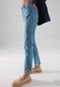 Calça Cropped Jeans Trendyol Collection Reta Destroyed Azul - Marca Trendyol Collection