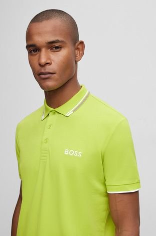 Camisa polo BOSS Paddy Pro Verde