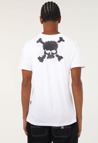 Camiseta Oakley Heritage Skull Graphic T Branco