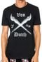 Camiseta Von Dutch  Estampada Preta - Marca Von Dutch 