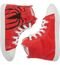 Tenis Infantil Desenho inseto Star Sapato Casual Menino Cano Alto Vermelho - Marca Minipasso