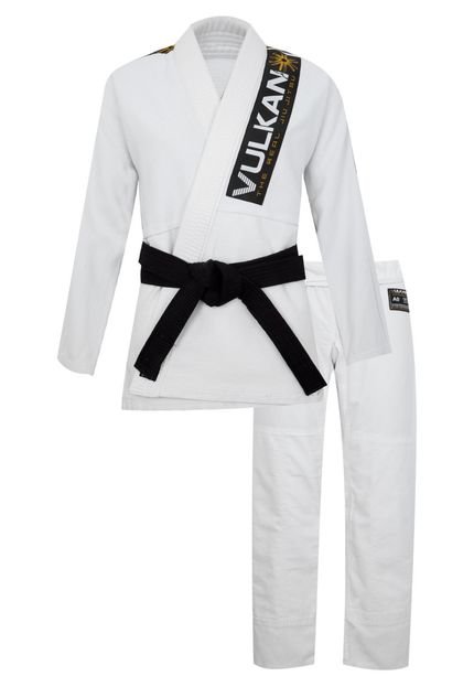 Kimono Vulkan Fight Pro Light Adulto Branco - Marca Vulkan Fight