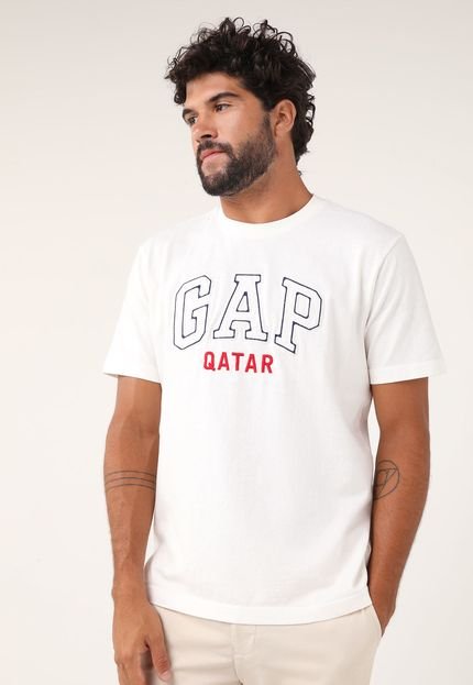 Camiseta GAP Qatar Branca - Marca GAP