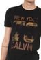 Camiseta Calvin Klein Jeans Estampada Preta - Marca Calvin Klein Jeans