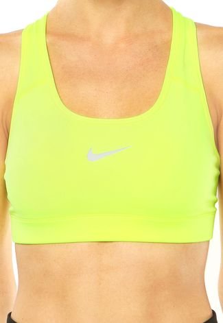 Top Nike Victory Compression Bra Amarelo - Compre Agora