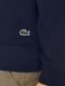 Moletom Lacoste Masculino Crewneck Classic Fit Cotton Fleece Logo Azul Marinho - Marca Lacoste