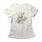 Camiseta Feminina Just Smile - Off White - Marca Studio Geek 