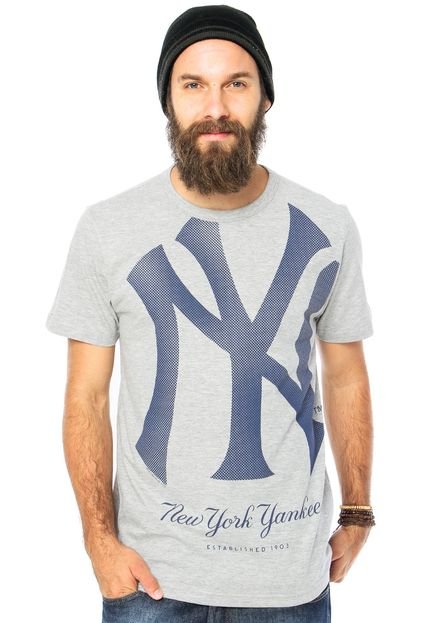 Camiseta New Era New York Yankees Cinza - Marca New Era