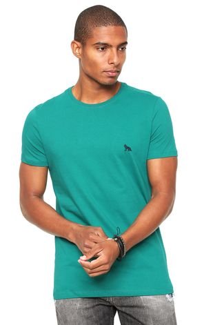 Camiseta Acostamento Manga Curta 1102000 Verde