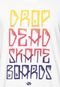 Camiseta Drop Dead Nightmare Branca - Marca Drop Dead