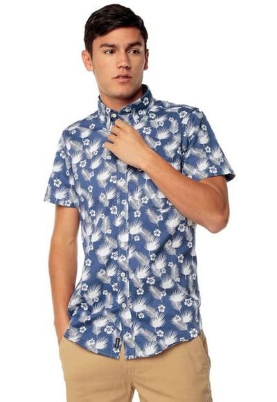 Camisa Azul Blanco Ocean Pacific Compra Ahora Dafiti Colombia