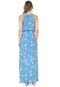 Vestido Mercatto Longo Floral Azul - Marca Mercatto