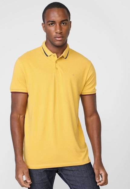 Camisa Polo Aramis Reta Logo Amarela - Marca Aramis