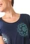 Camiseta Desigual Sonja Azul-marinho - Marca Desigual