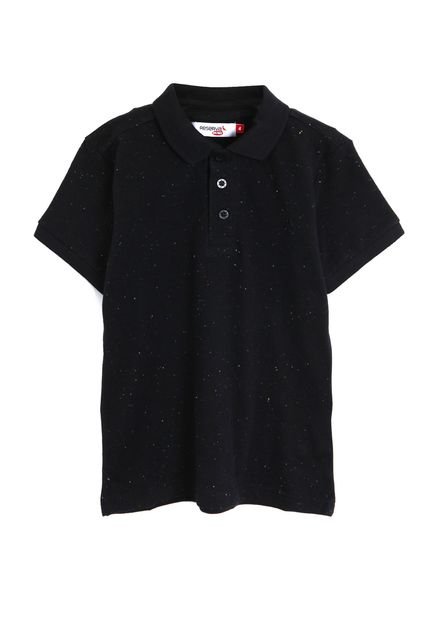 Camisa Polo Reserva Mini Menino Color Preta - Marca Reserva Mini