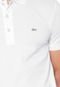 Camisa Polo Lacoste Slim Lisa Branca - Marca Lacoste