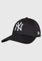 Boné Fechado New Era Hc 3930 New York Yankees MLB Aba Curva Preto - Marca New Era