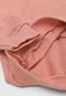 Blusa de Moletom Tricae Básicos Infantil Cool Rosa - Marca Tricae Basicos