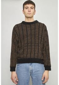 Sweater Casual Reciclado Multicolor Nostalgic (Producto De Segunda Mano)