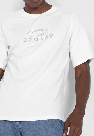 Camiseta Oakley Rectangle Branca - Compre Agora