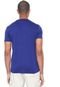 Camiseta Lacoste Regular Fit Gola V Azul - Marca Lacoste