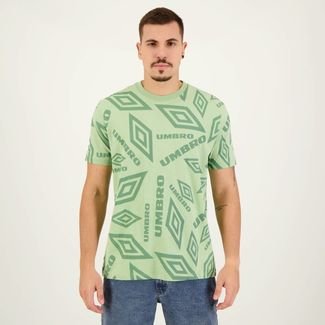Camiseta Umbro Diamond Grafic Bright Verde