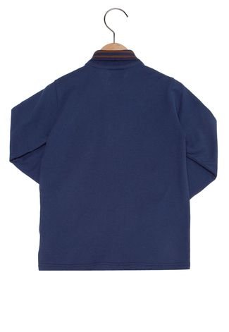 Camiseta Carinhoso Logo Infantil Azul