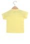 Camiseta Fakini Manga Curta Menino Amarela - Marca Fakini