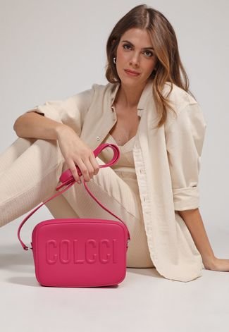 Bolsa Colcci Logo Pink