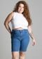 Bermuda Jeans Sawary Plus Size - 275358 - Azul - Sawary - Marca Sawary