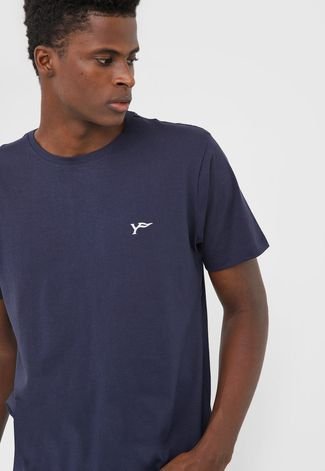 Camiseta Yachtsman Logo Azul-Marinho