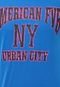 Camiseta FiveBlu Urban Azul - Marca FiveBlu