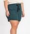Shorts Feminino Plus Size Secret Glam Verde - Marca Secret Glam