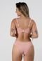 Conjunto de lingerie Plus Size Sutiã Com Bojo e Calcinha Plus RLC Modas Rosa - Marca RLC Modas