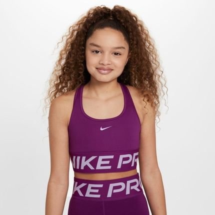 Top Nike Pro Swoosh Infantil - Marca Nike