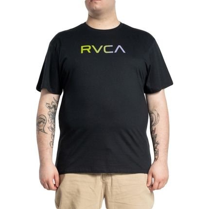 Camiseta RVCA Big Fills Plus Size WT23 Masculina Preto - Marca RVCA