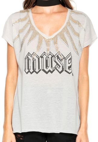 Camiseta It's & Co Muse Bege