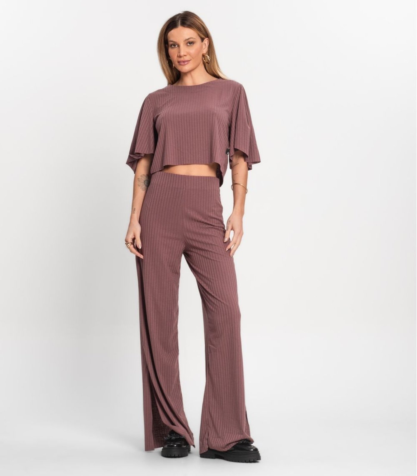 Conjunto Ribana Nobre Feminino Kohmar Roxo - Marca Kohmar