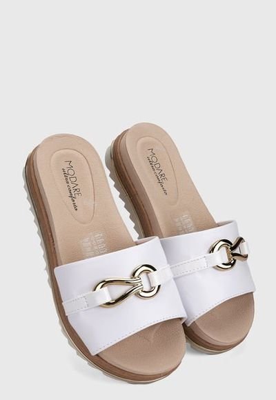 Sandalia Blanco Dorado MODARE Compra Ahora Dafiti Colombia