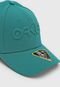 Boné Oakley 6 Panel Stretch Hat Emboss Verde - Marca Oakley