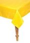 Toalha de Mesa Karsten Quadrada Sempre Limpa Tropical 180x180cm Amarela - Marca Karsten
