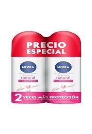 Nivea Desodorante Aclarado Natural Classic Touch 2 X 50 Ml