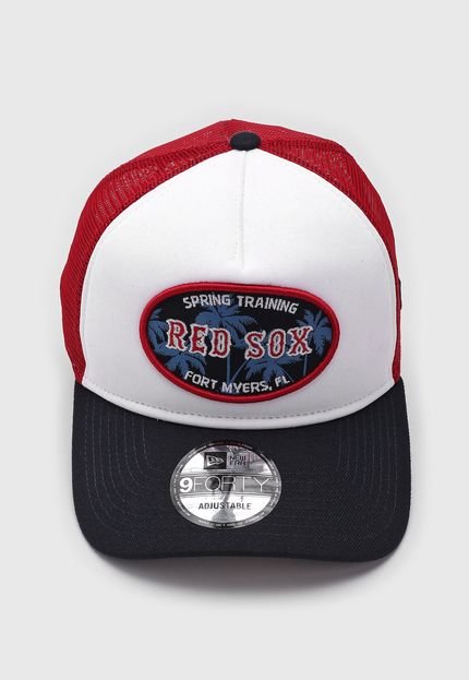 Boné New Era Boston Red Sox Mlb Branco - Marca New Era