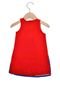 Vestido Marlan Mulher Maravilha Vermelho - Marca Marlan