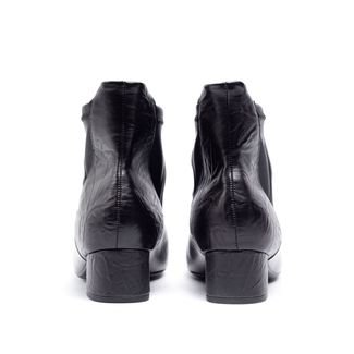 Bota Feminina Piccadily Cano Curto Taci Preto