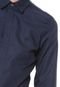 Camisa Lacoste Slim Lisa Azul-marinho - Marca Lacoste