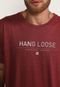 Camiseta Hang Loose Teco Vermelha - Marca Hang Loose