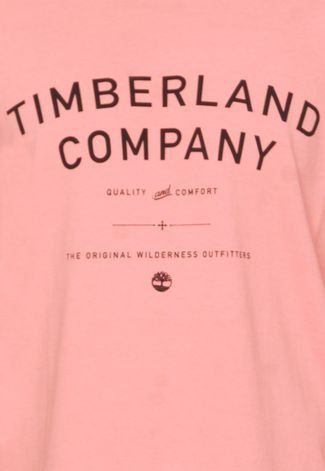 Camiseta Timberland Company Coral