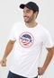 Camiseta Hurley O&O América Branca - Marca Hurley